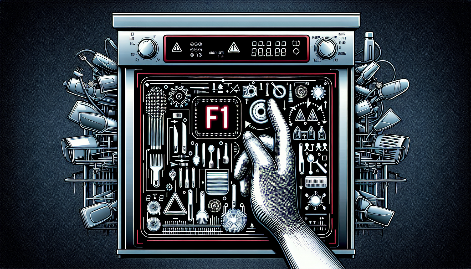 Asko vaatwasser storingen F1