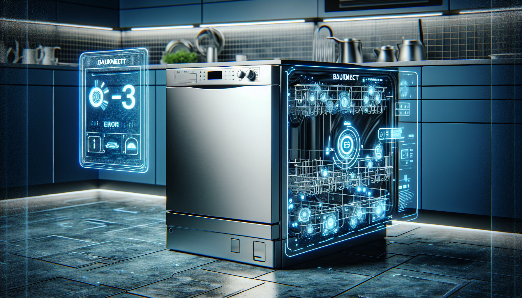 Bauknecht vaatwasser storingen E3