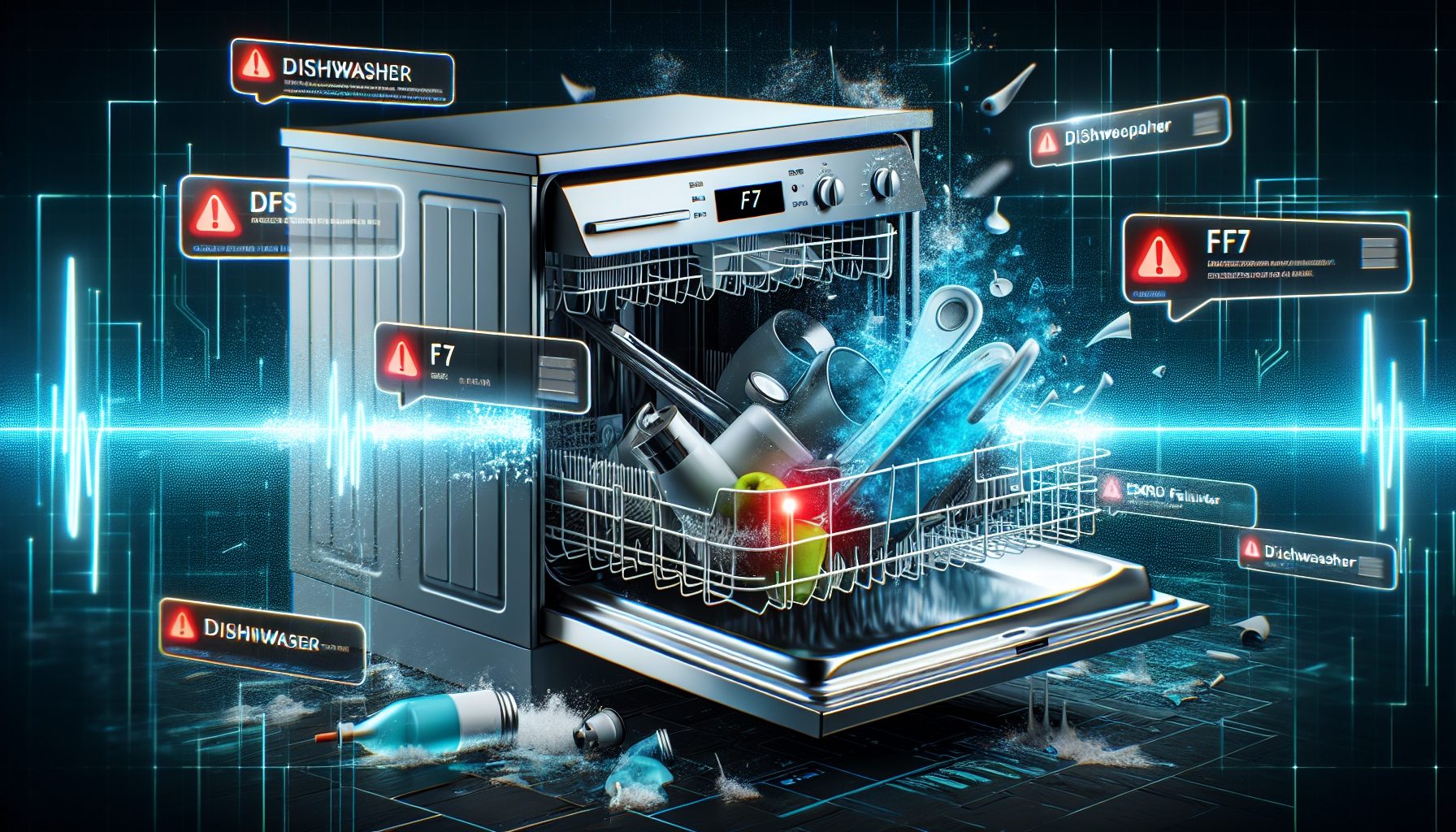 Asko vaatwasser storingen F7