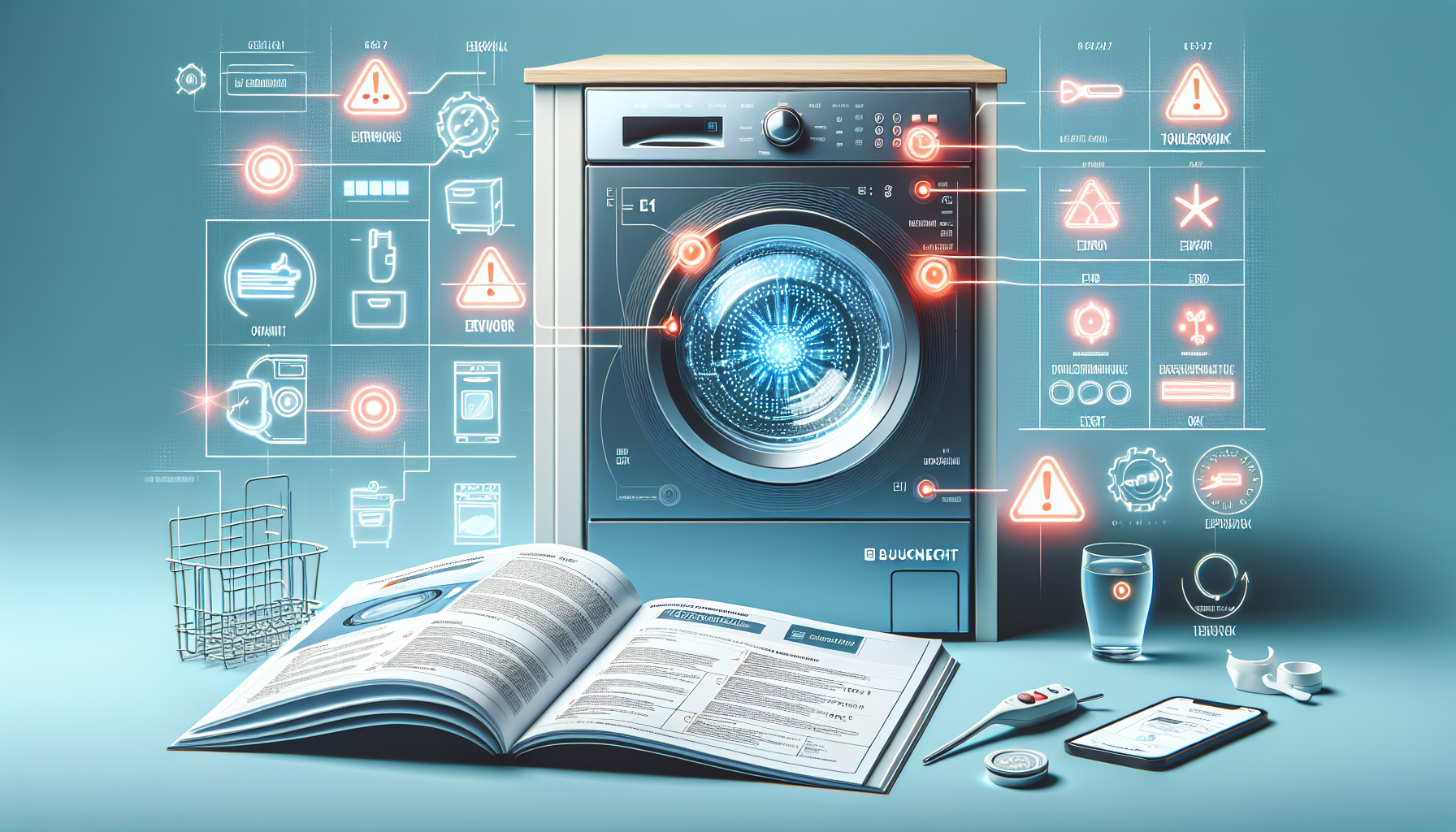 Bauknecht vaatwasser storingen E1