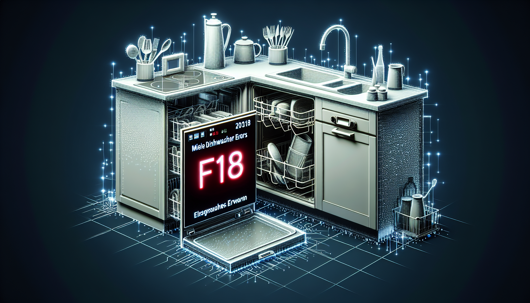 Miele vaatwasser storingen F18