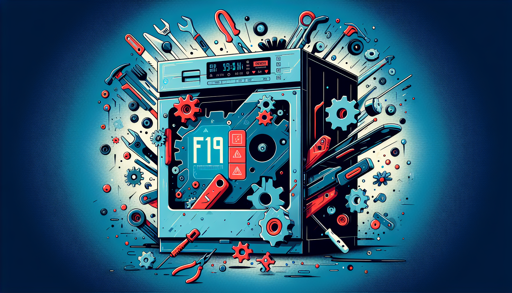 Miele vaatwasser storingen F19