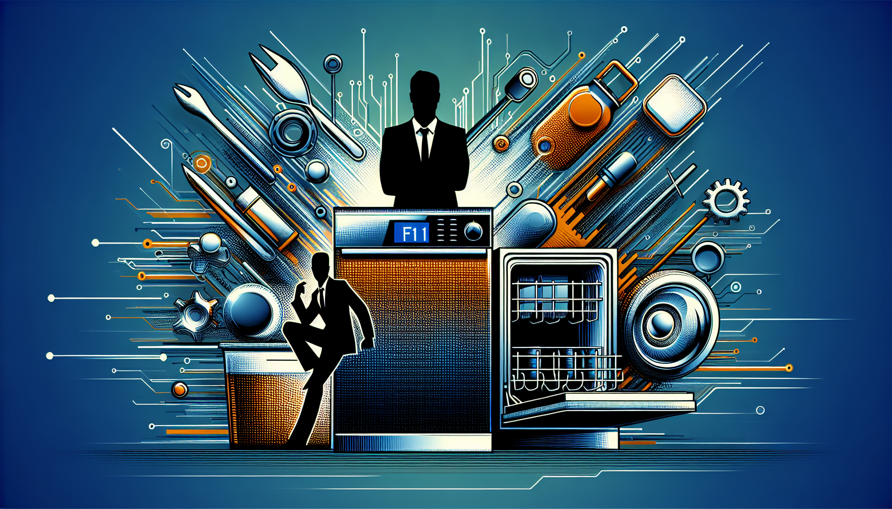 AEG vaatwasser storingen F1