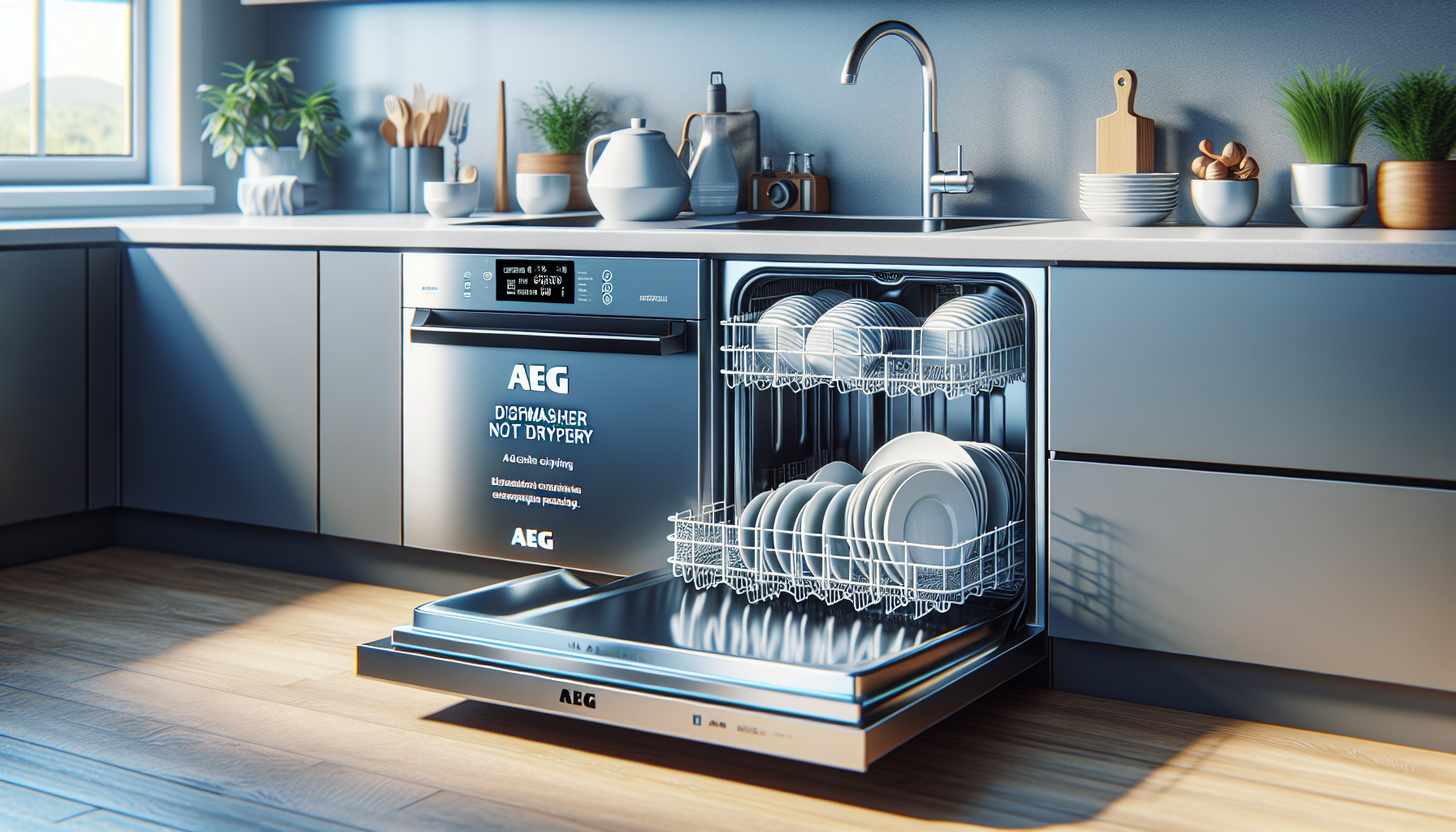 AEG vaatwasser storingen droogt niet goed