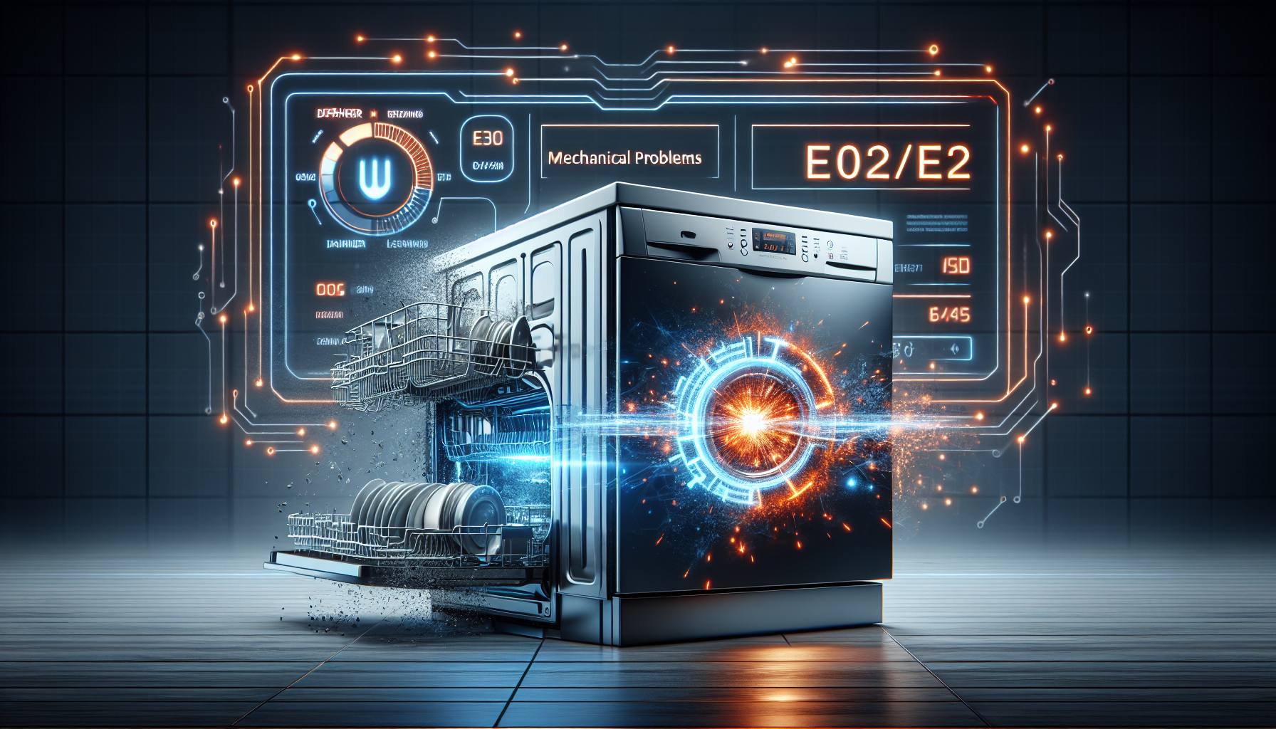 Bosch vaatwasser storingen E02/E2