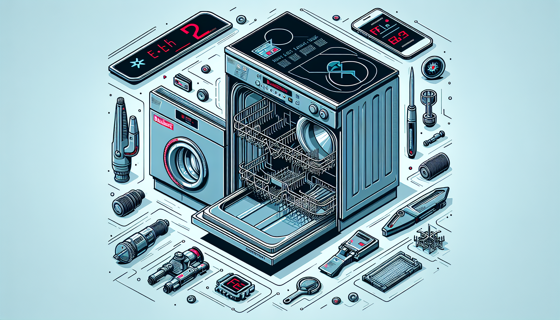 Bauknecht vaatwasser storingen F2