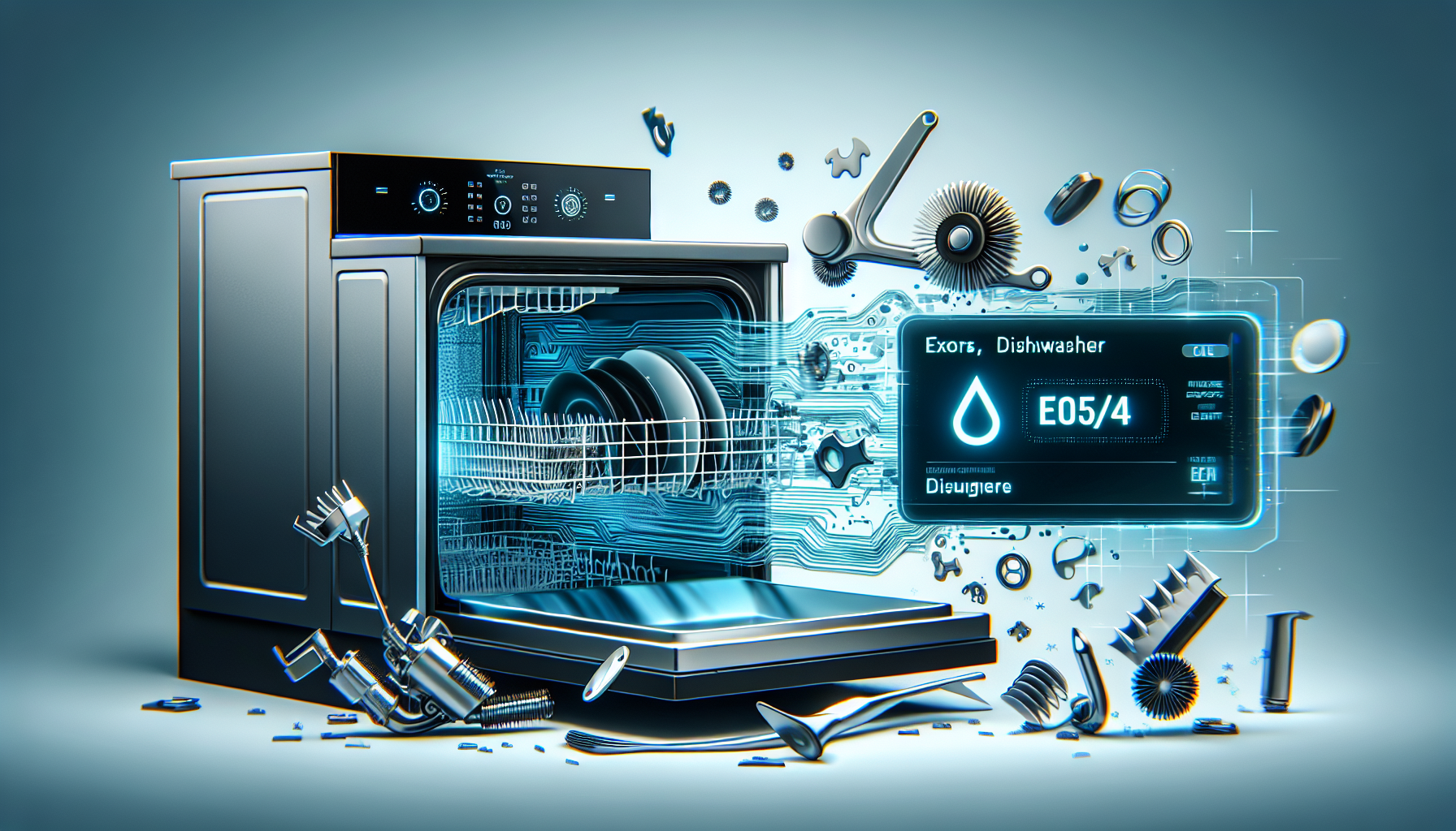 Bosch vaatwasser storingen E04/E4