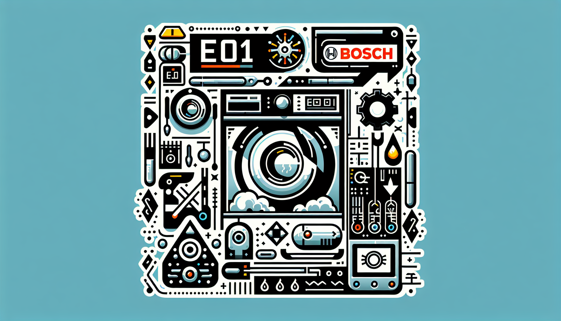 Bosch vaatwasser storingen E01