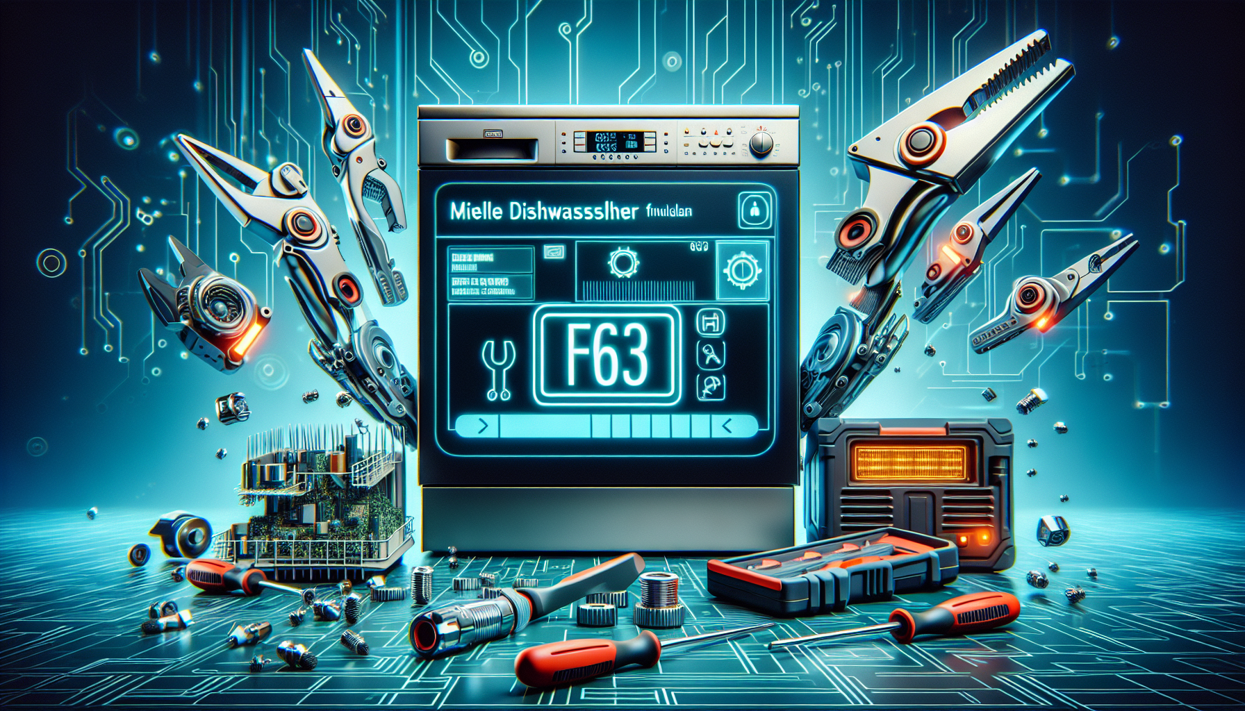 Miele vaatwasser storingen F63