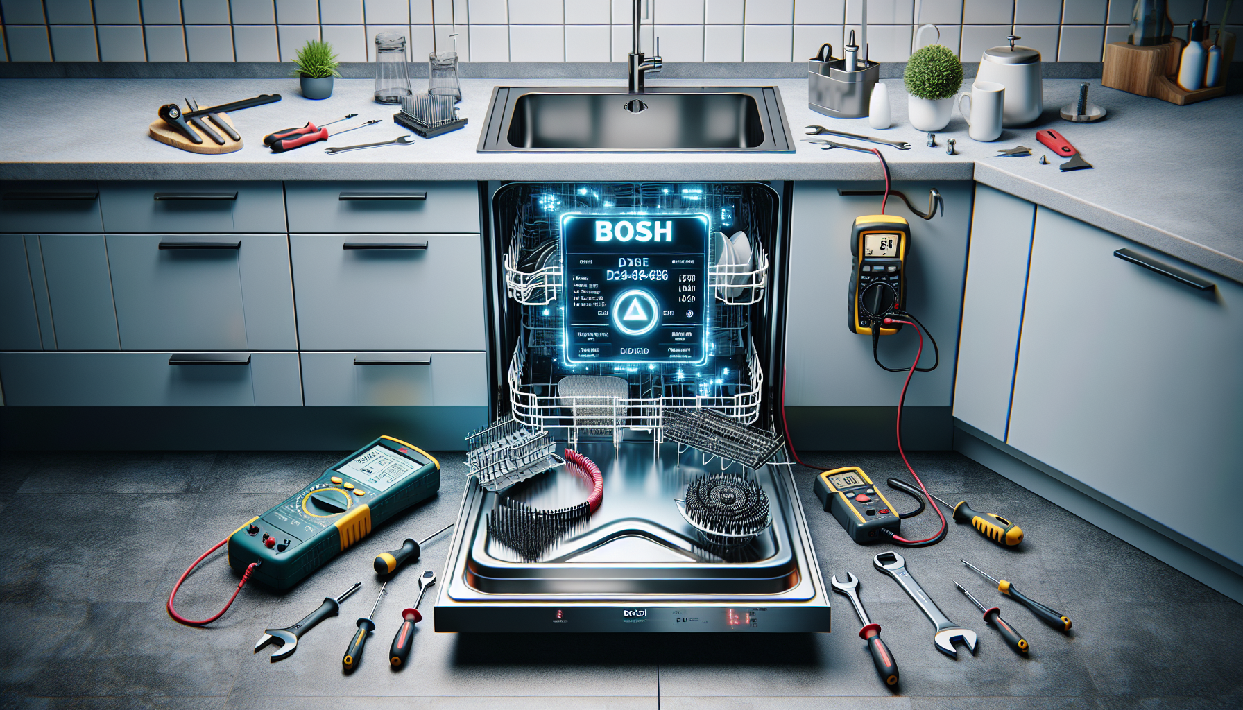 Bosch vaatwasser storingen F