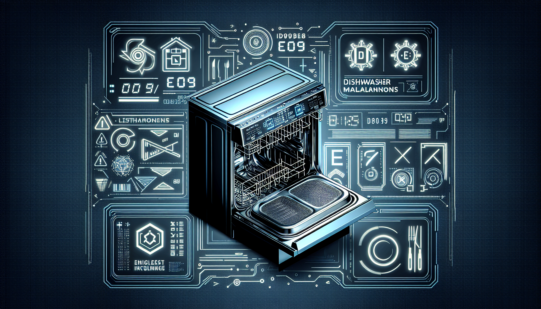 Bosch vaatwasser storingen E09/E9