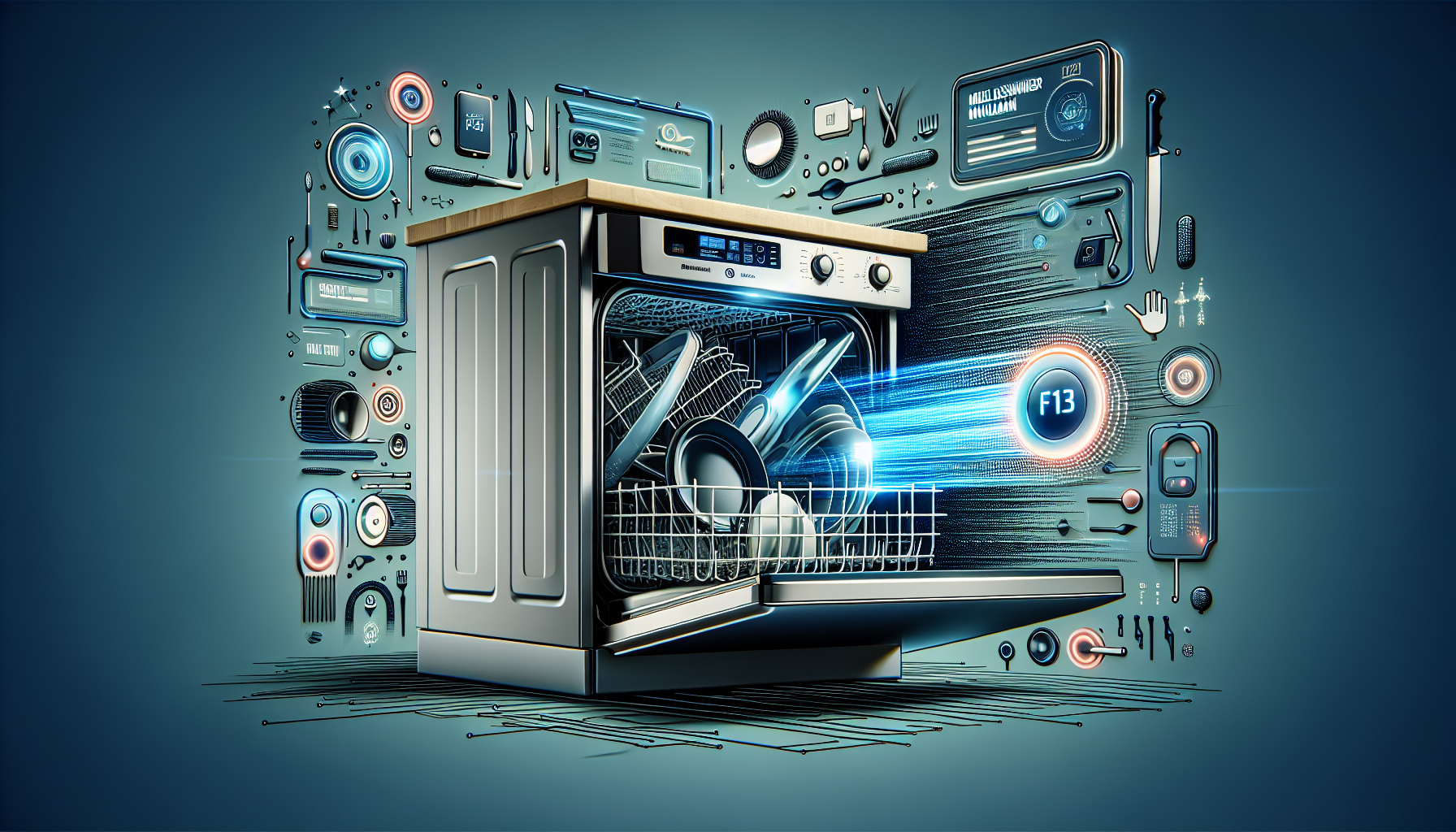 Miele vaatwasser storingen F13