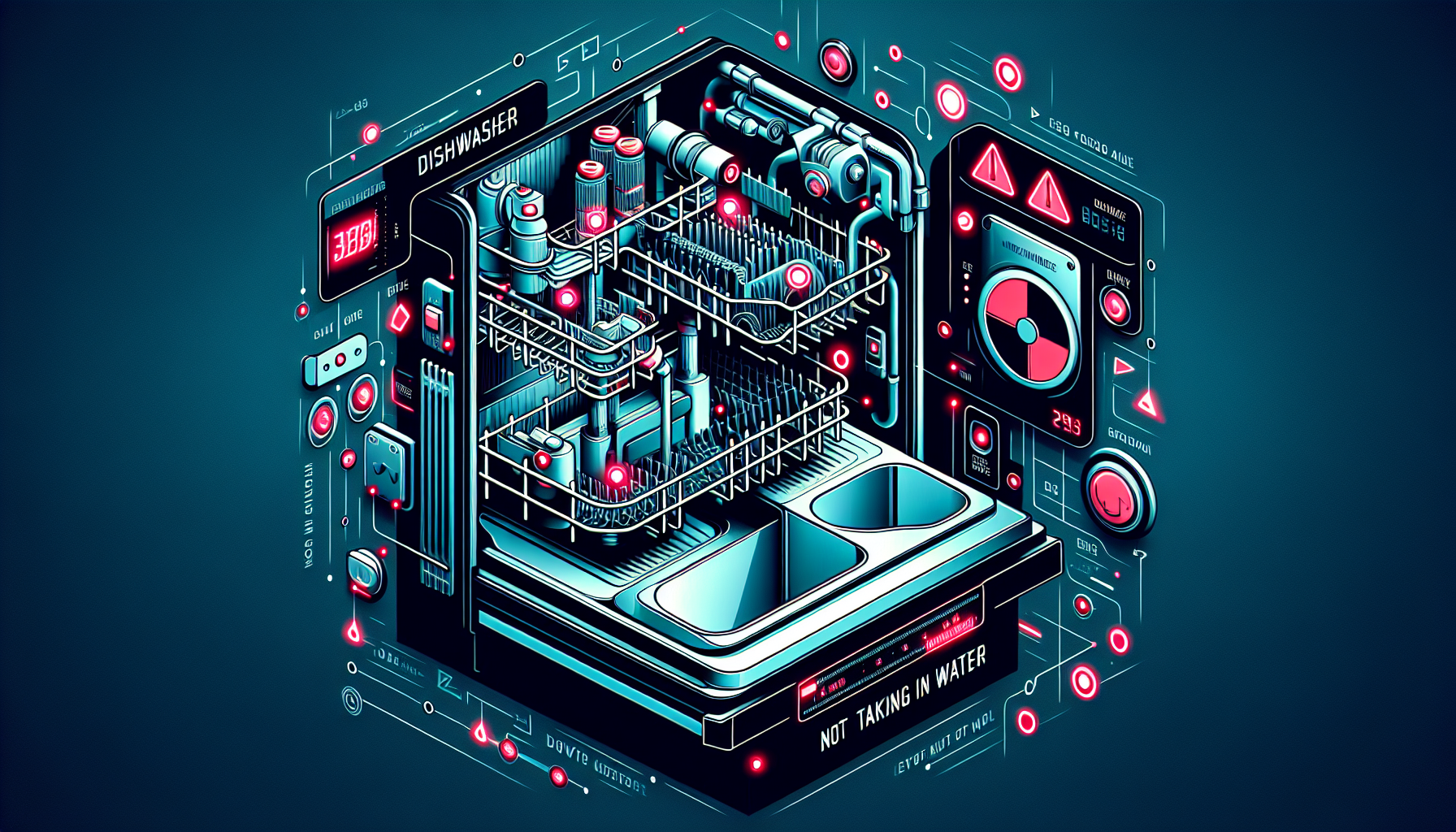 Bosch vaatwasser storingen Neemt geen water