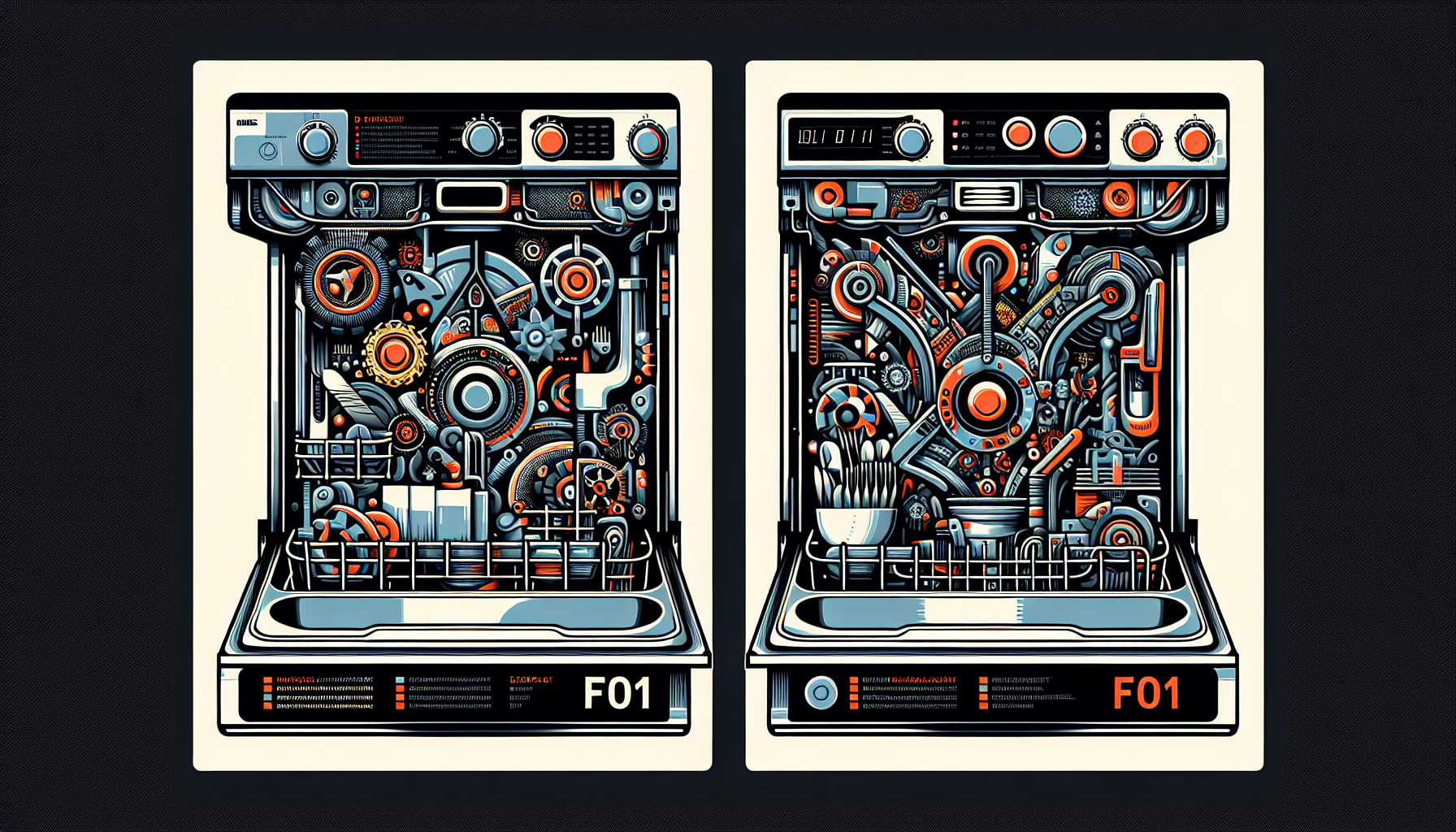 Miele vaatwasser storingen F01