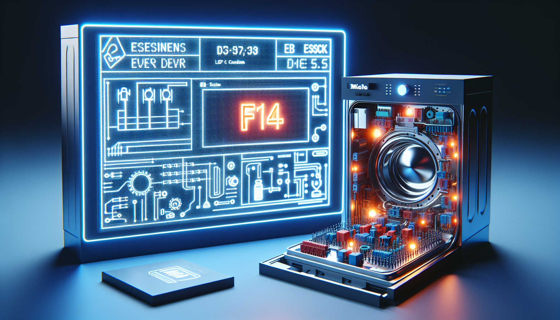 Miele vaatwasser storingen F14