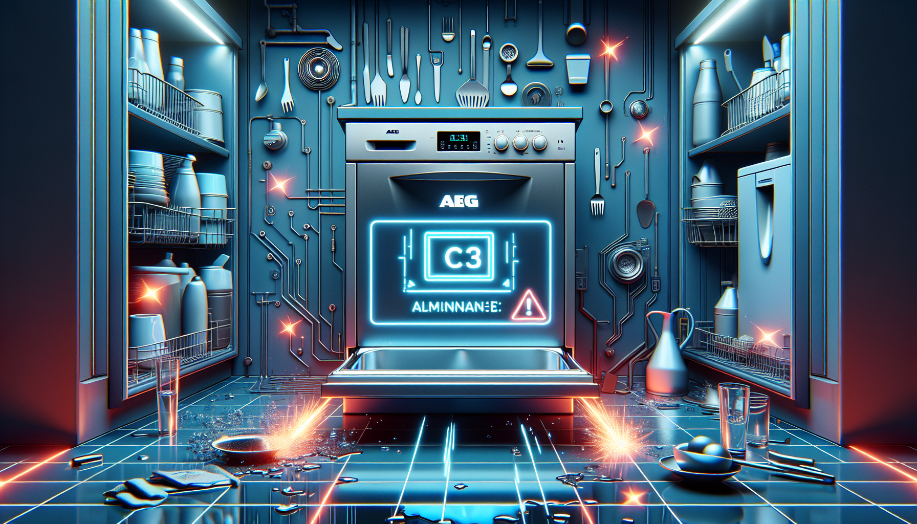 AEG vaatwasser storingen C3
