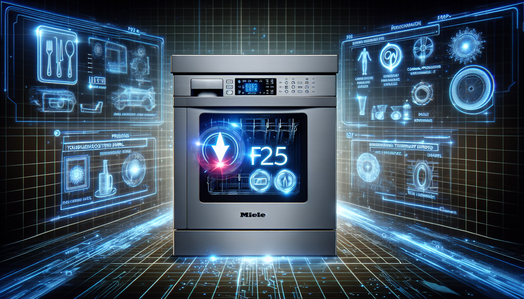 Miele vaatwasser storingen F25